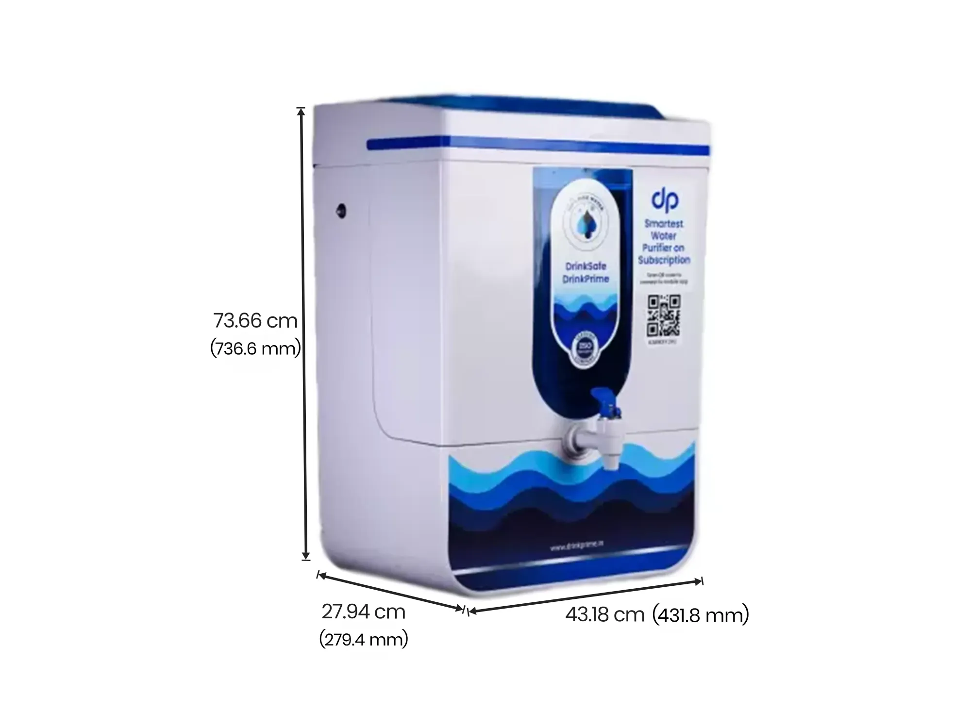 Drink Prime water purifier   Unlimited plan